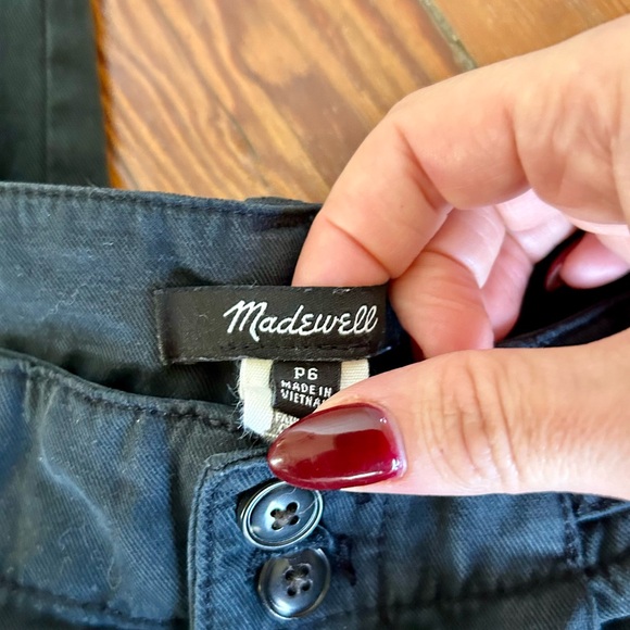 Madewell Harlow Black pants, 6 petite - Picture 3 of 3